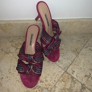 Medium heeled Charles David pink heels